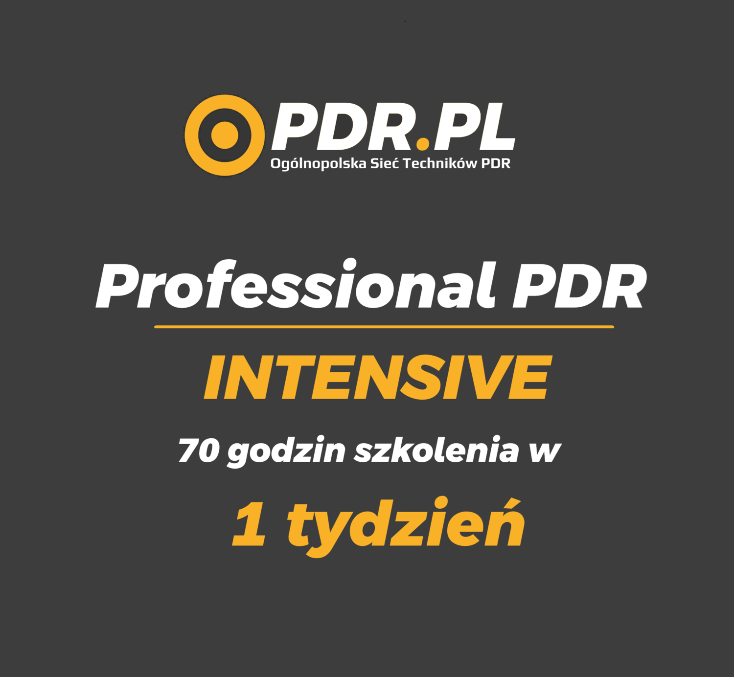  Szkolenie dwutygodniowe teraz " skompresowane " do 6dni !